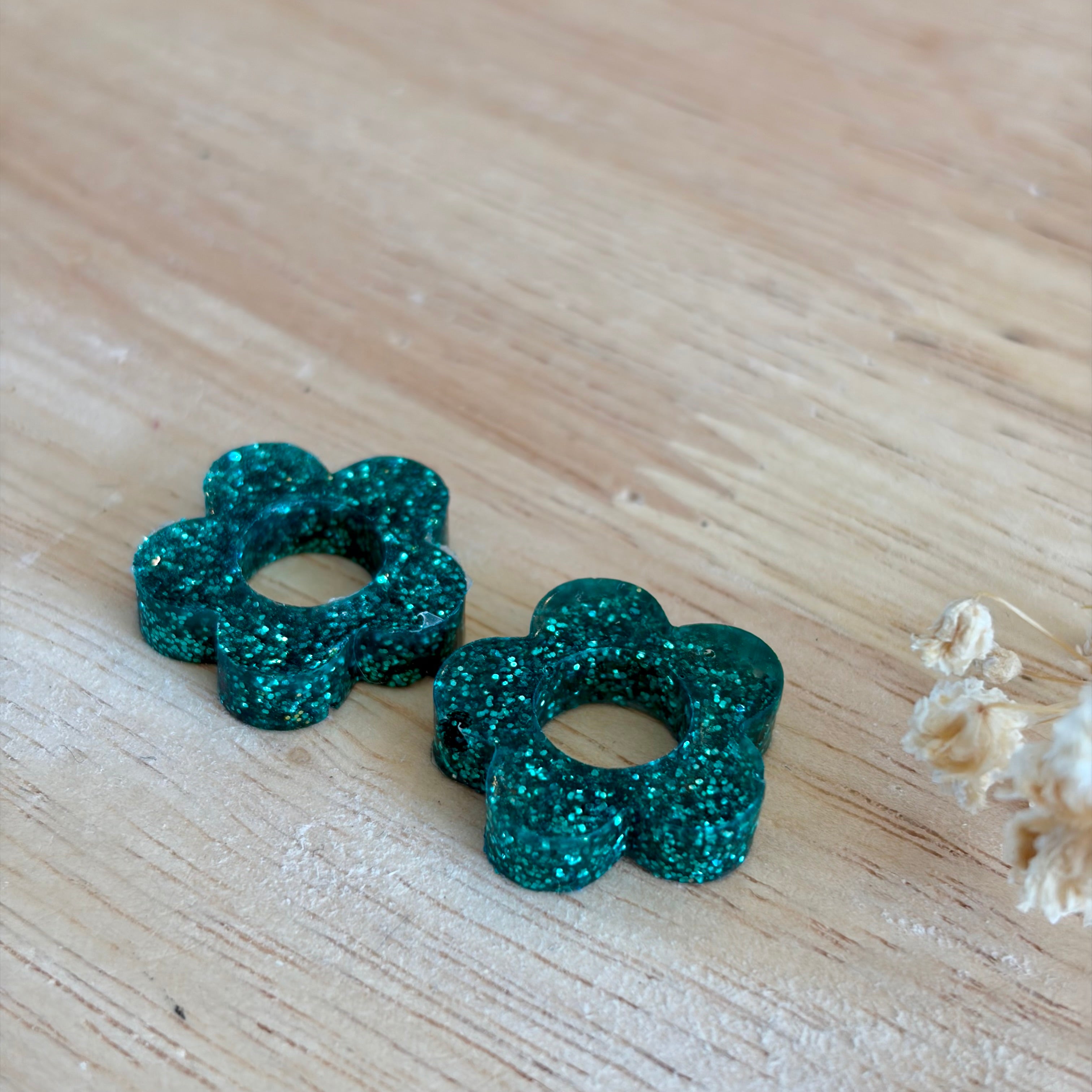 Fleur | Paillettes « Lagon »
