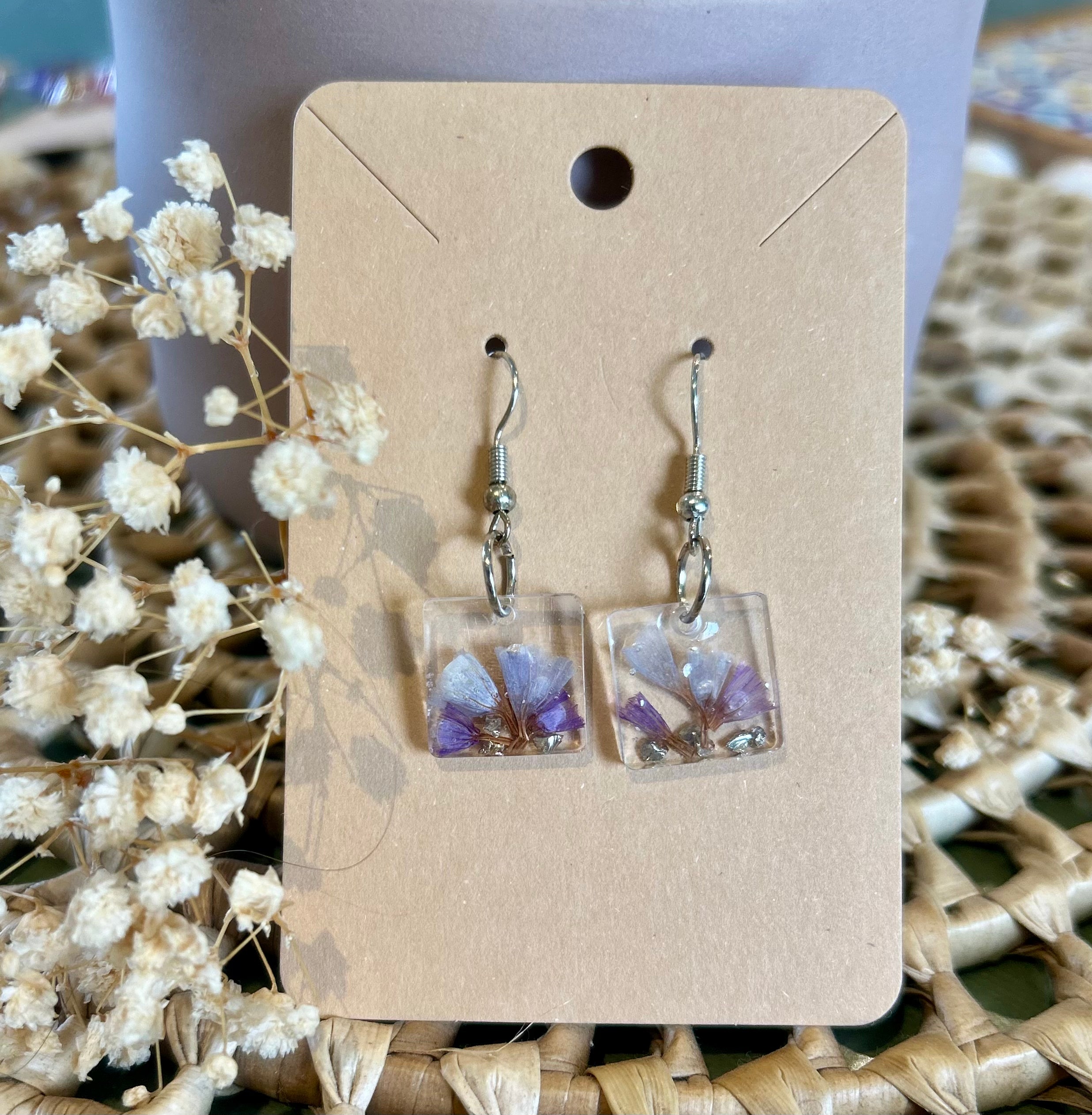 Carré | Statice violet