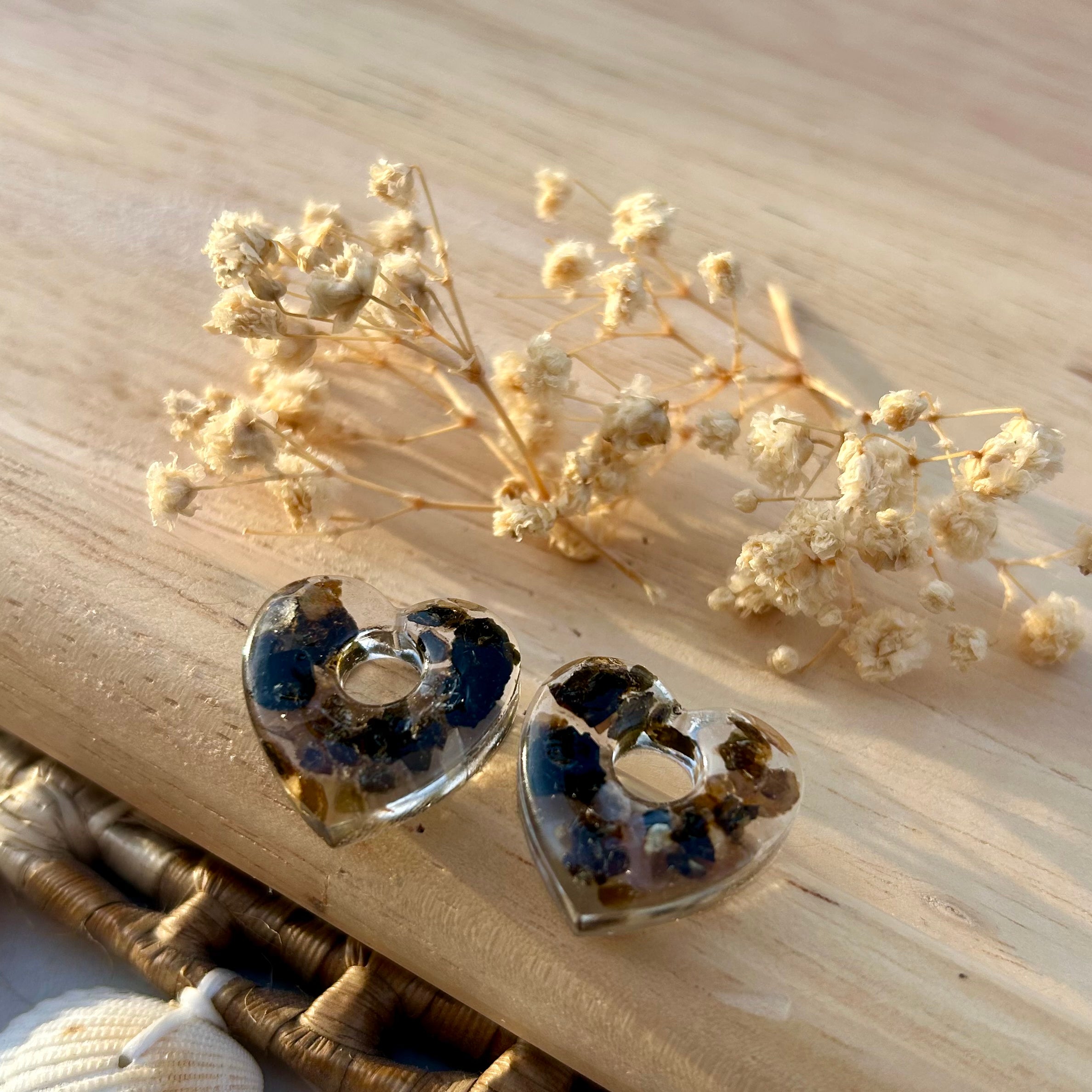 Cœur | Fragment noir & doré