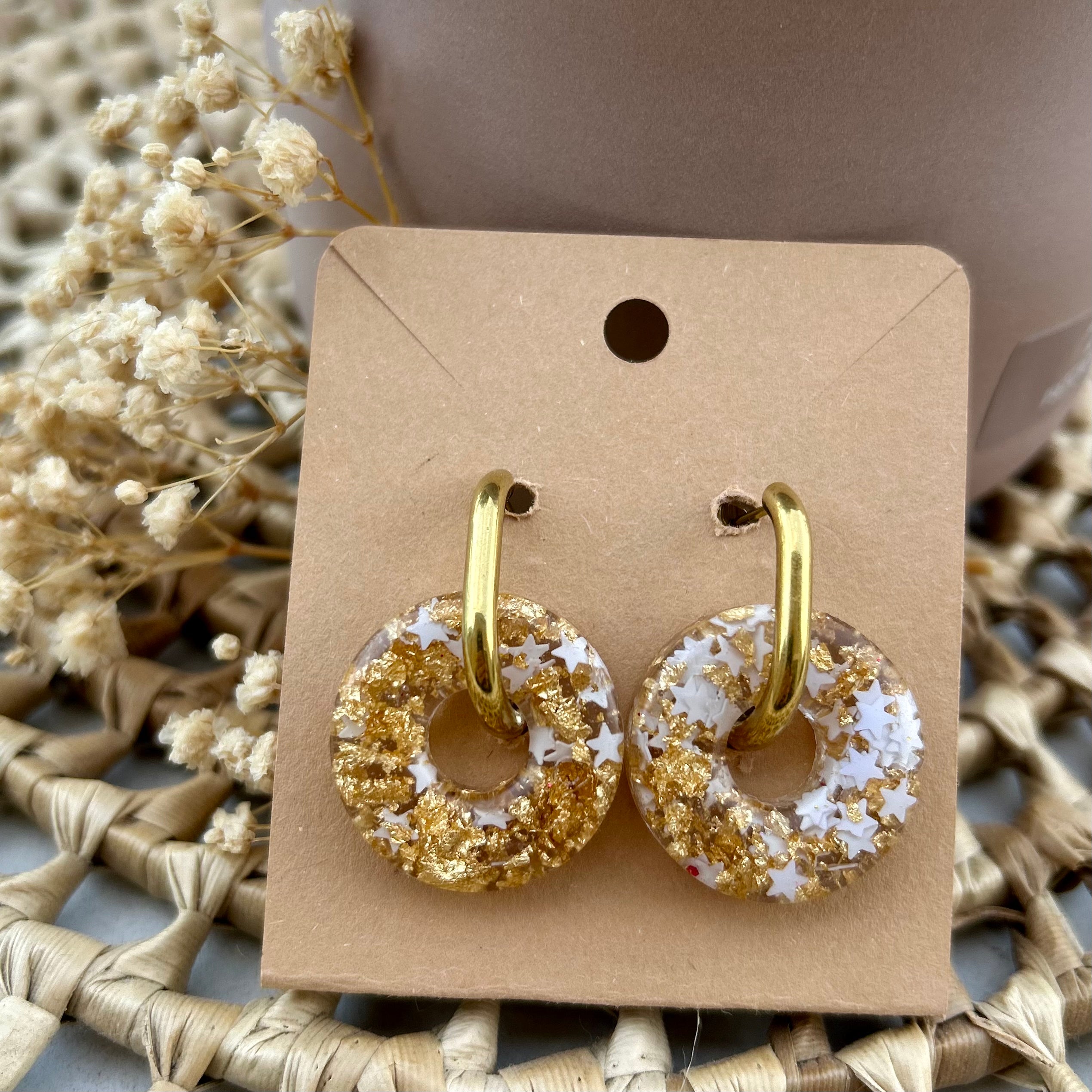 Donuts | Feuilles d'or et étoile