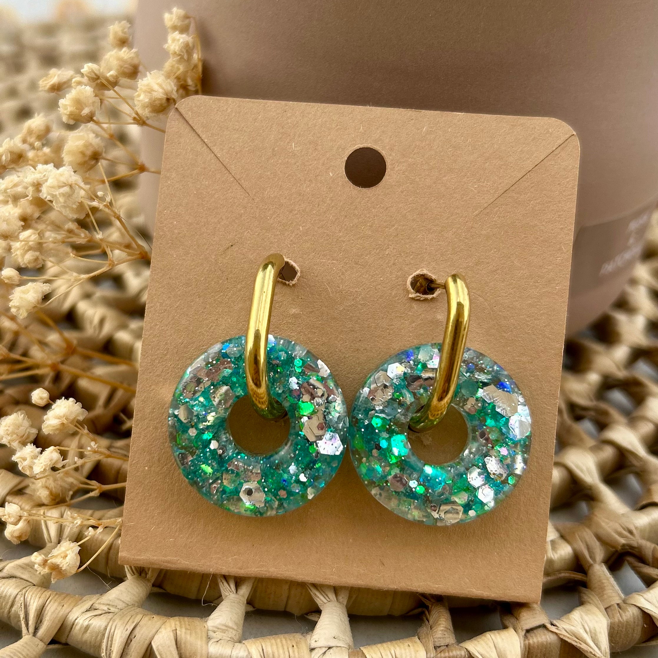 Donuts | Bleu à paillettes