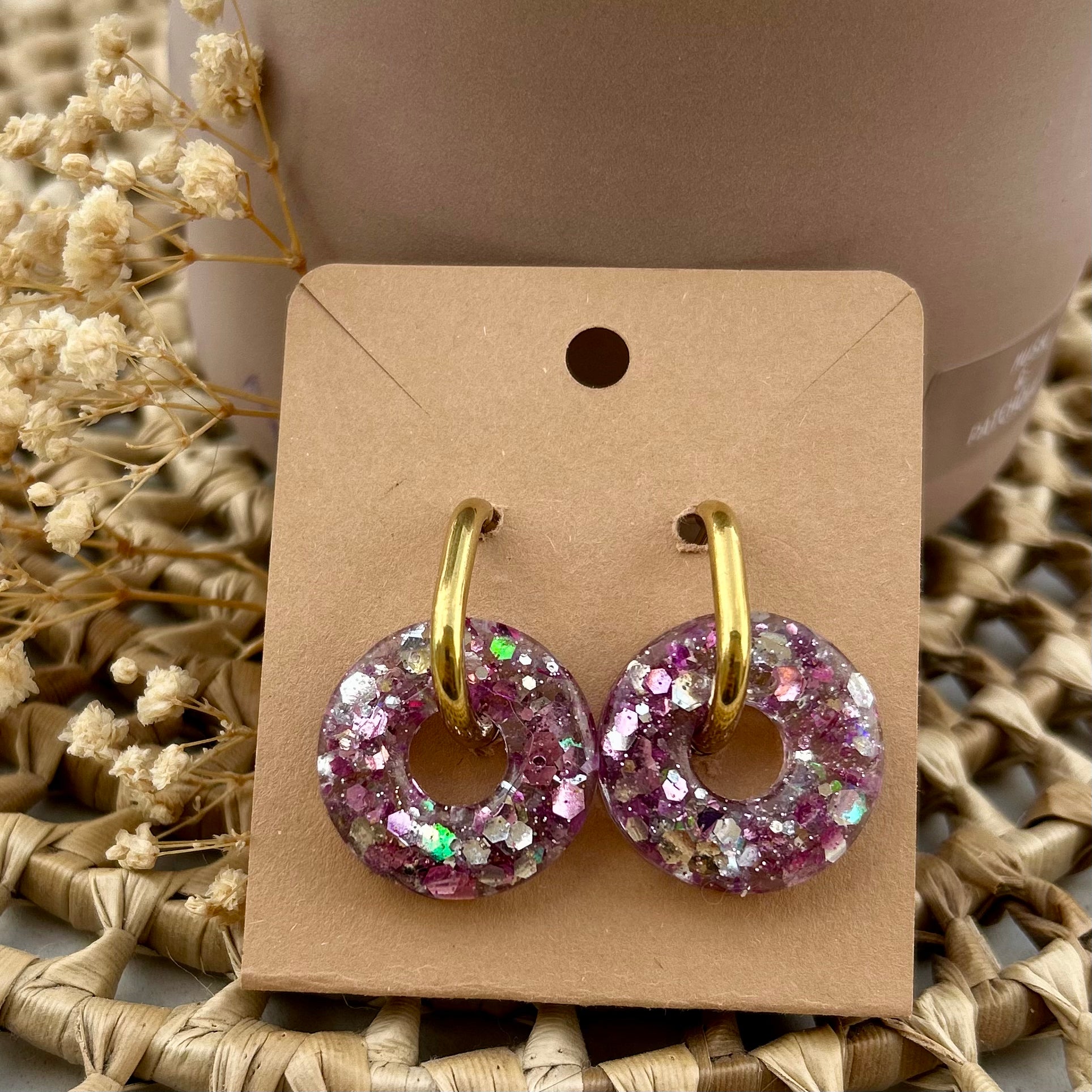 Donuts | Rose à paillette