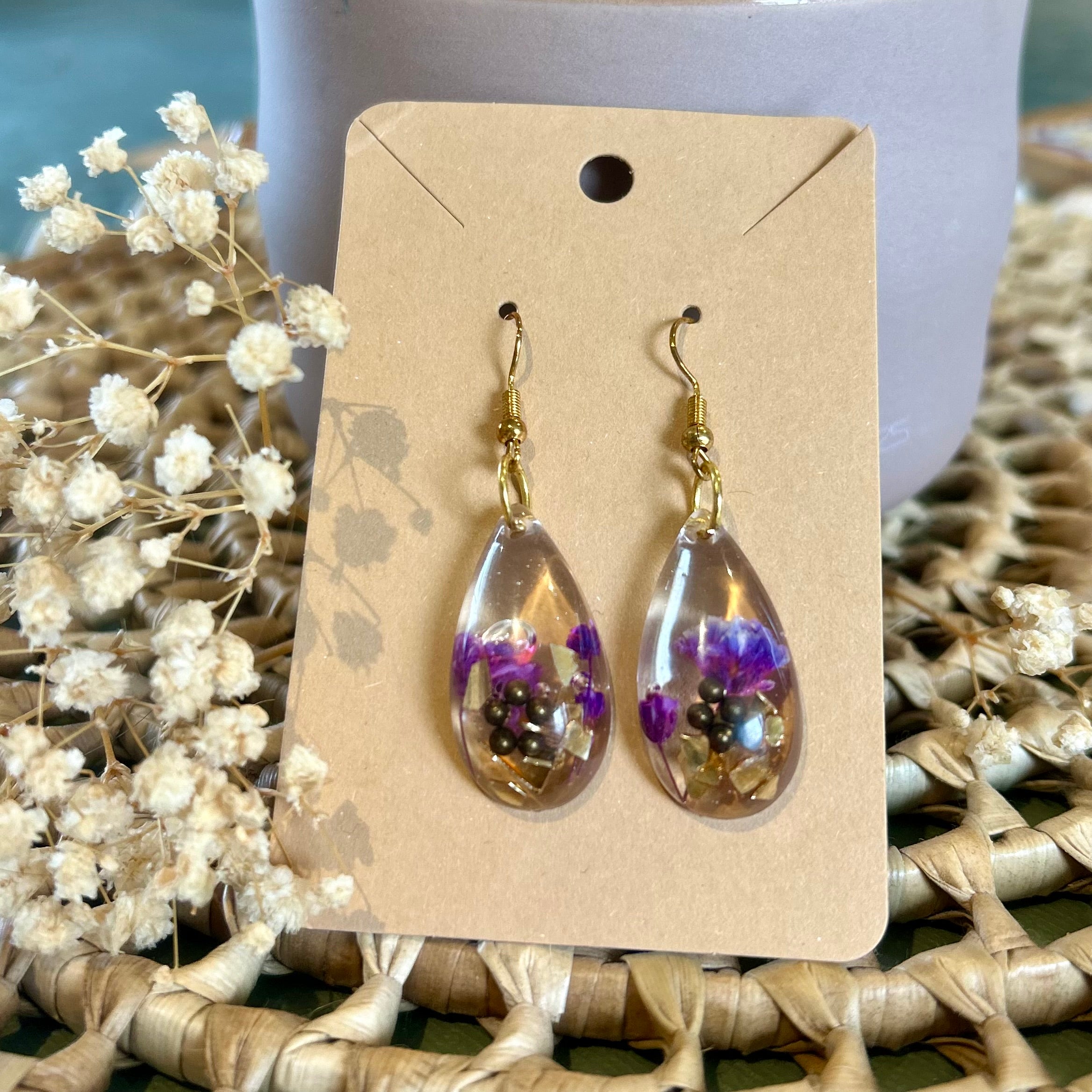 Gouttes | Violet & fragments