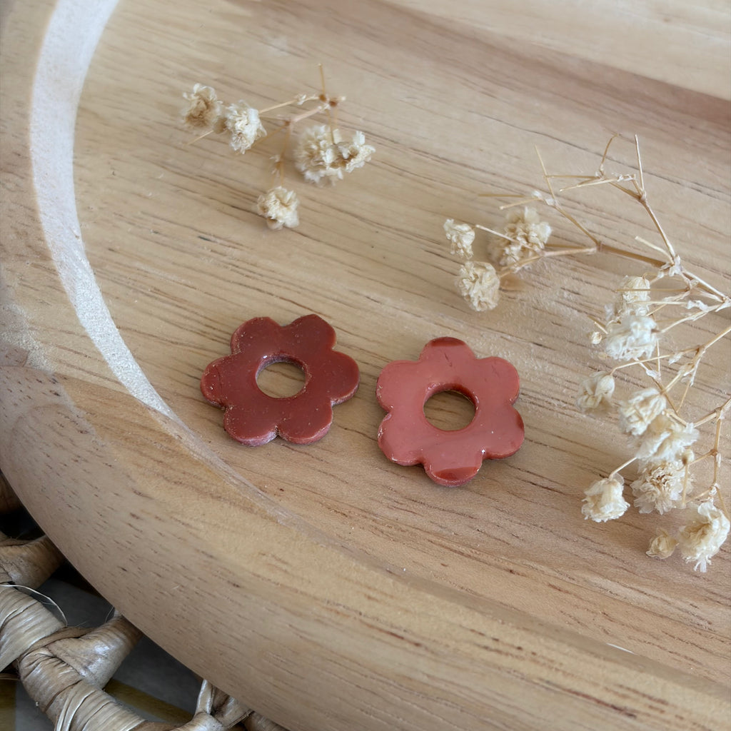 Fleur | Rose & feuille d’or réversibles