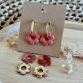 Lot pampilles | Rose, Rouge & Feuilles d’or