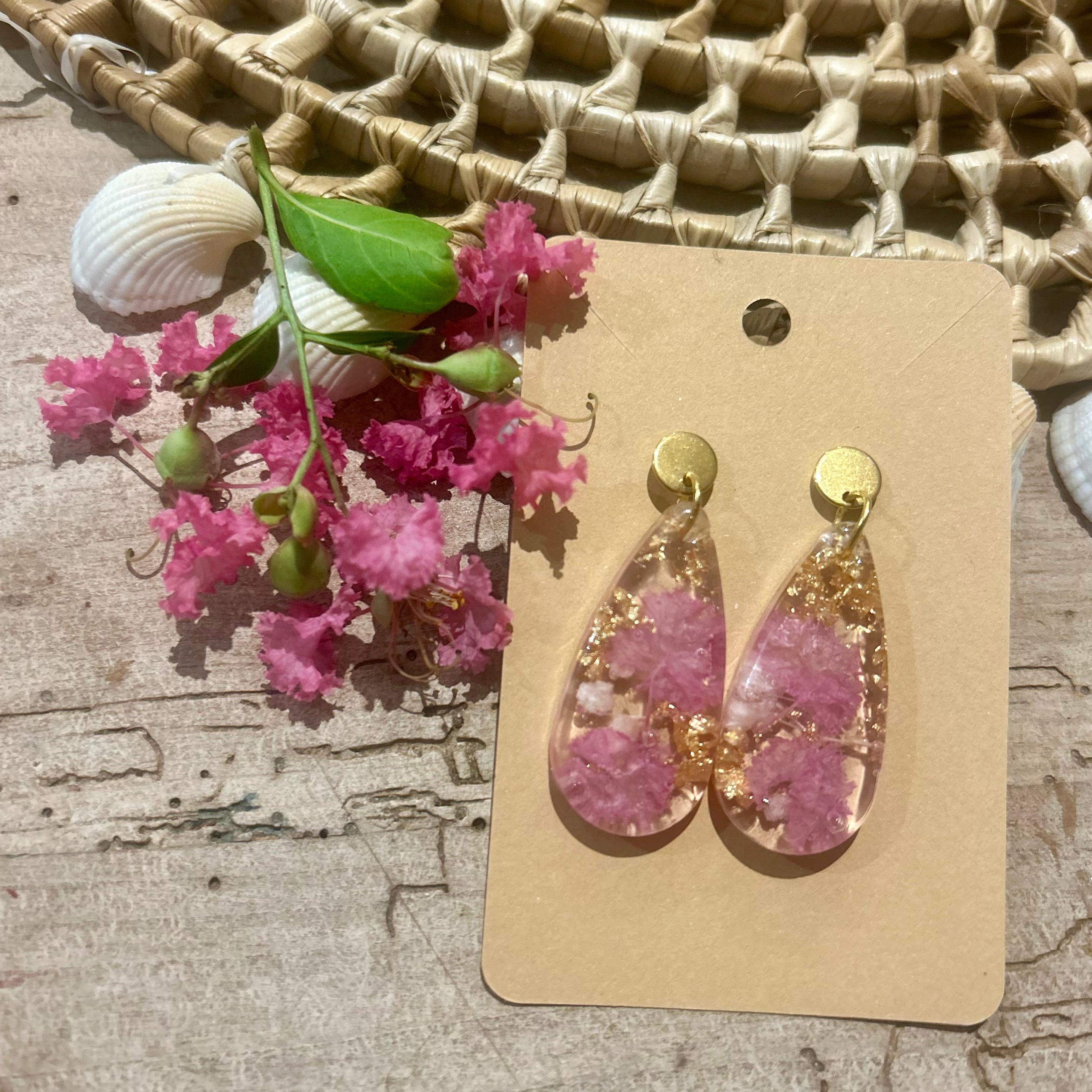 Maxi Gouttes | Lilas des Indes et feuilles d'or