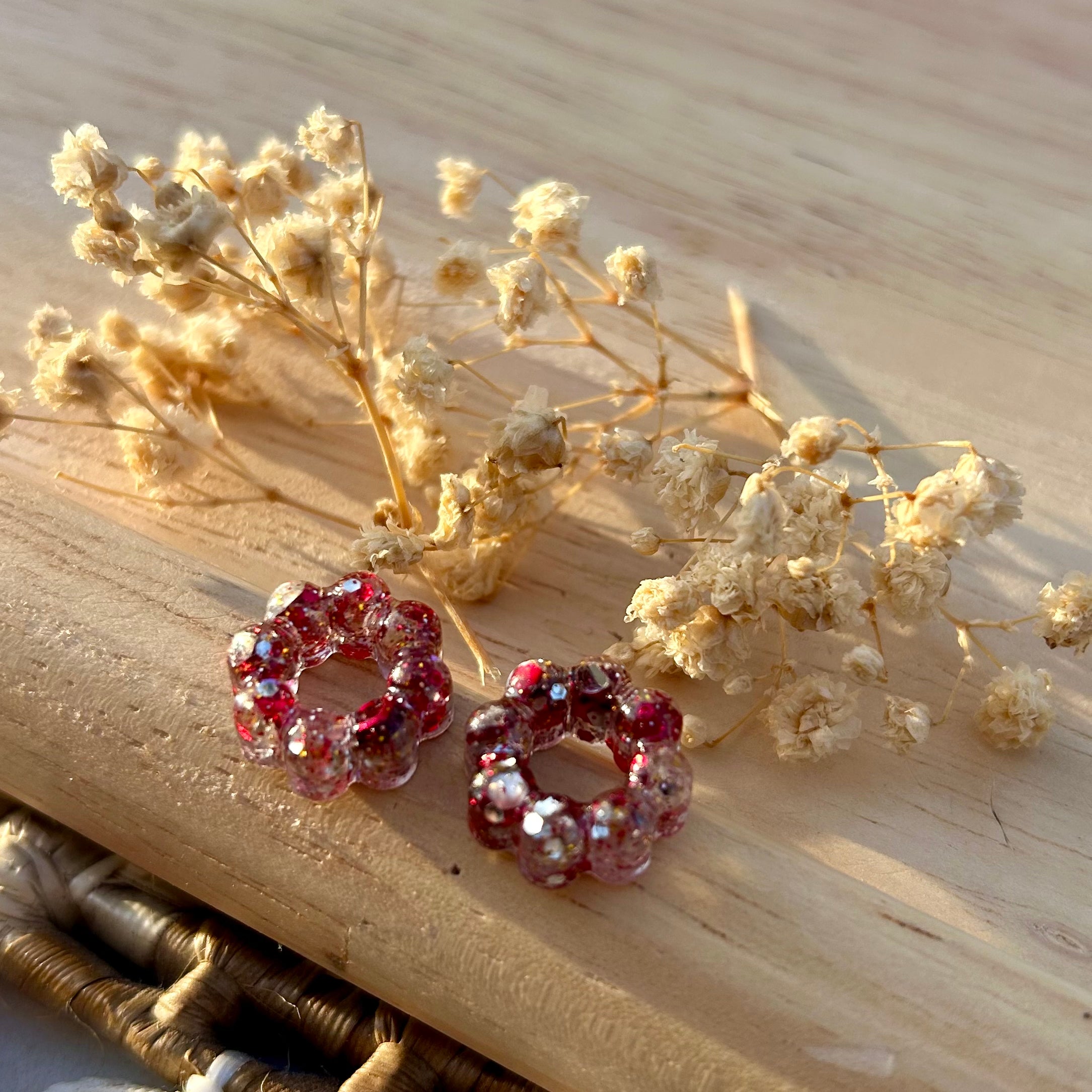 Mini Flora | Rouge à paillettes