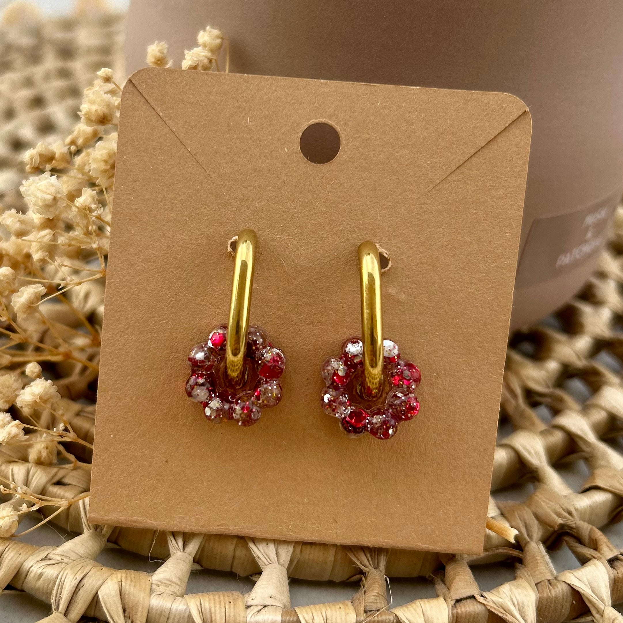 Mini Flora | Rouge à paillettes