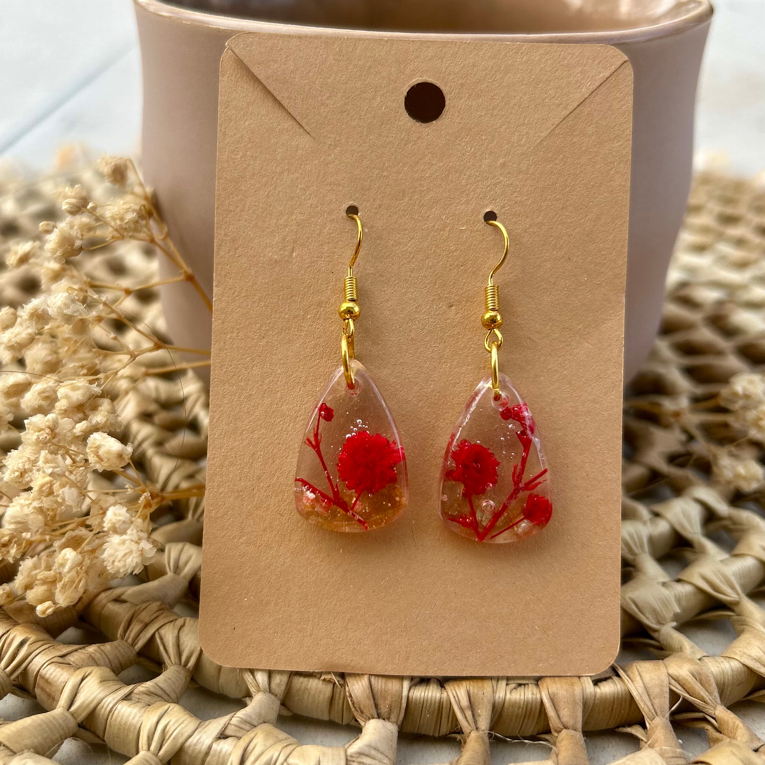 Triangle | Gypsophile rouge & Fragment