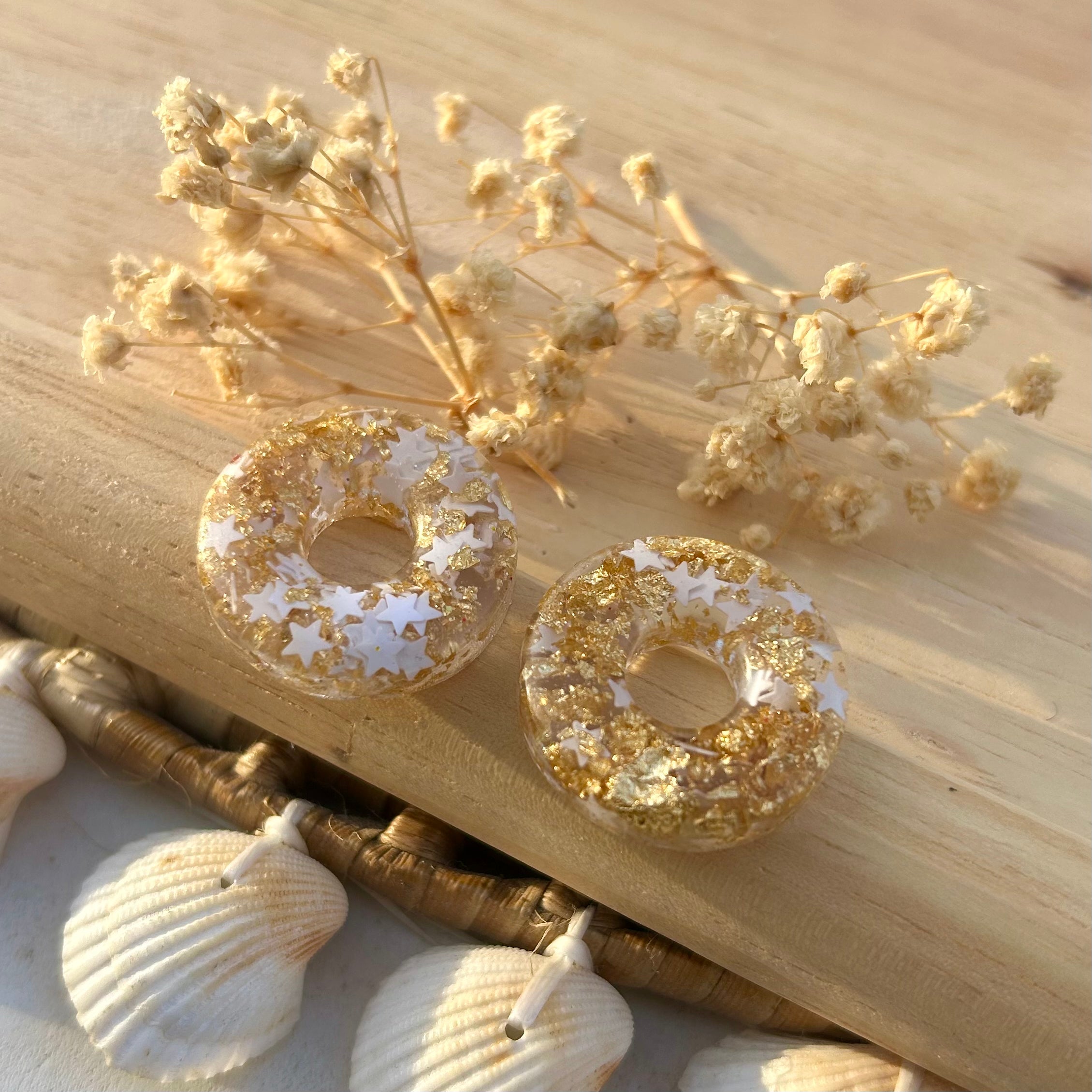 Donuts | Feuilles d'or et étoile