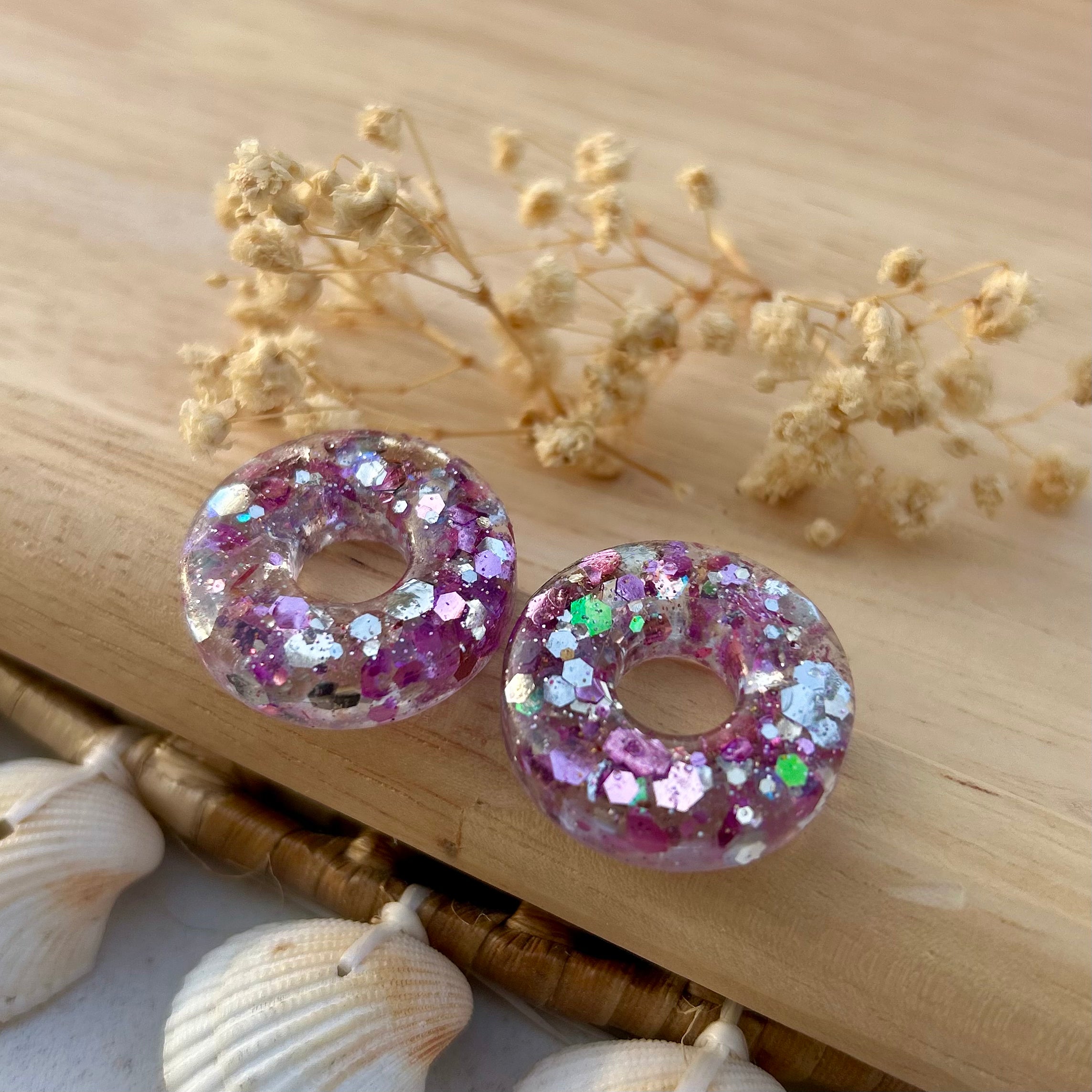 Donuts | Rose à paillette